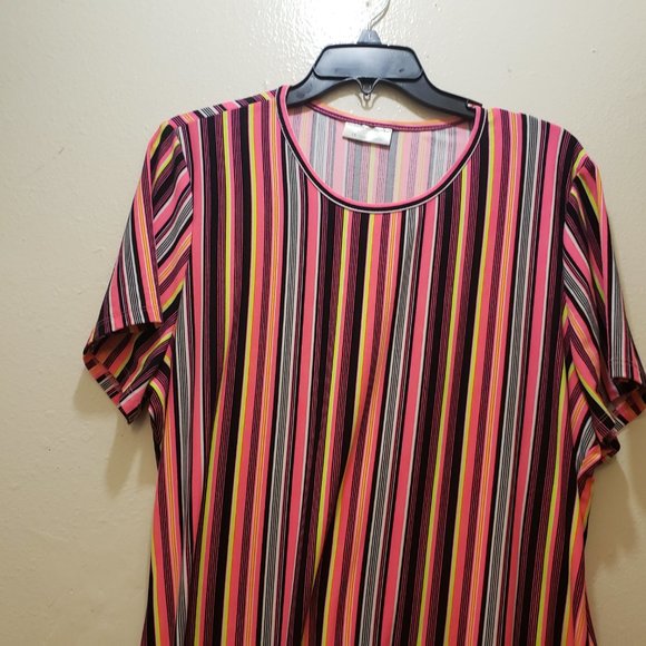 PLUS SIZE 1X WOMENS BOBBIE BROOKS TOP - Picture 2 of 4